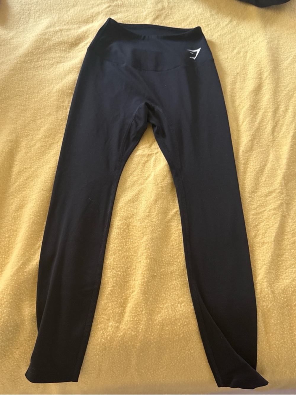 Gymshark Black Activewear with White Care Tag